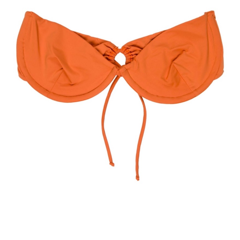 Orange Bikini Top
